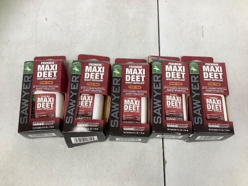 Lot of (5) DEET Insect Repellent - Lot 433