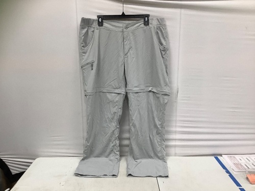 Womens Convertable Cargo Pants - Lot 497