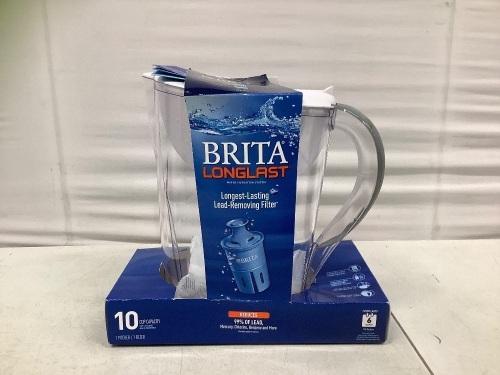 Longlast Water Filter Pitcher - Lot 462