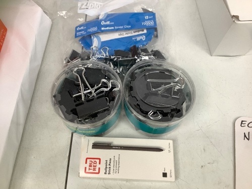 Lot of Miscellaneous Office Supplies, Paper - Lot 464