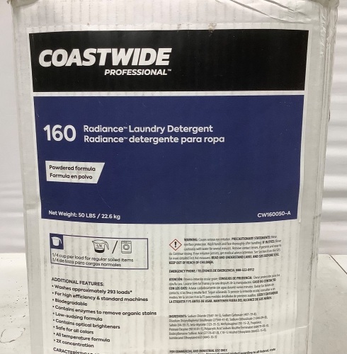 Case of Powdered Laundry Detergent, 50 lbs. - Lot 67