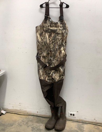 Mens Lug Sole SuperMag Waders - Lot 74