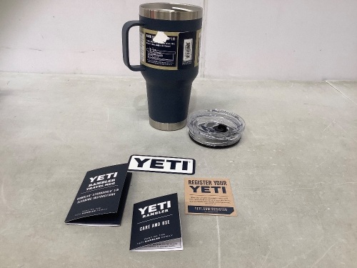 Insulated Rambler Stronghold Travel Mug - Lid Missing Cap - Lot 482