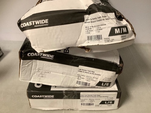 Lot of Medium and Large Trash Bags - Lot 299