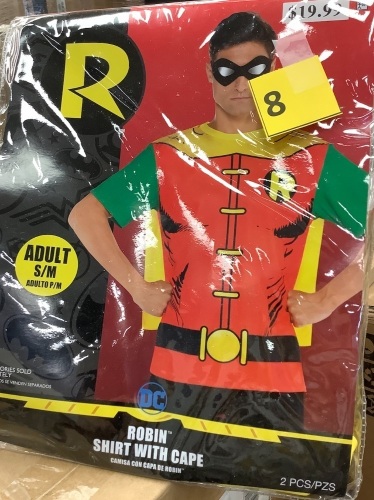 Robin Shirt, Cape, Adult S/M - Lot 8
