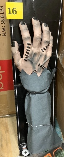 Halloween Decoration, Zombie Hand - Lot 16