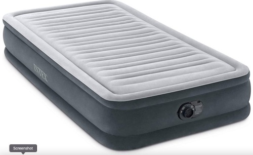 ntex Dura-Beam Deluxe Comfort Plush Air Mattress Series with Internal Pump - Lot 77
