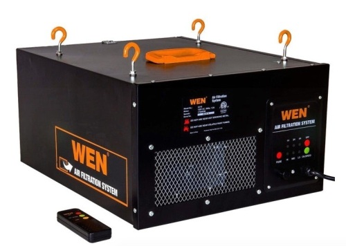 WEN 3410 3-Speed Remote-Controlled Air Filtration System (300/350/400 CFM) - Lot 277