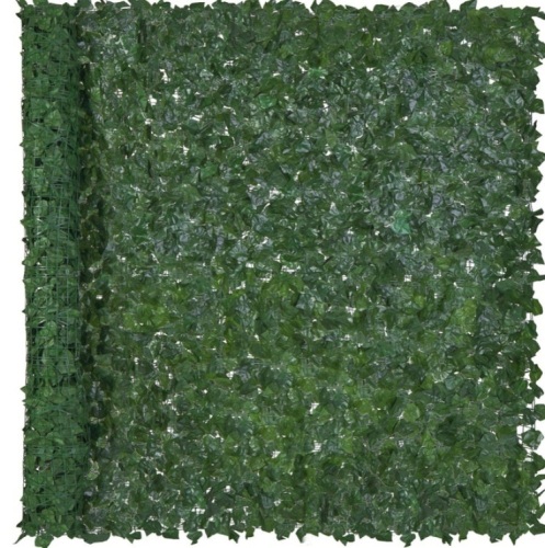 Outdoor Faux Ivy Privacy Screen Fence, 96x72in - Lot 301