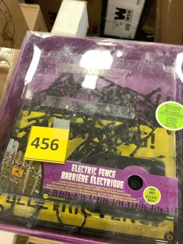 LED Light Electric Fence - Lot 456