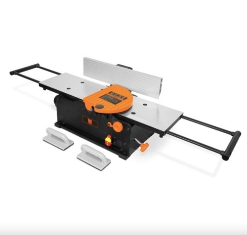 10-Amp 8-Inch Spiral Benchtop Jointer with Extendable Table - Lot 461