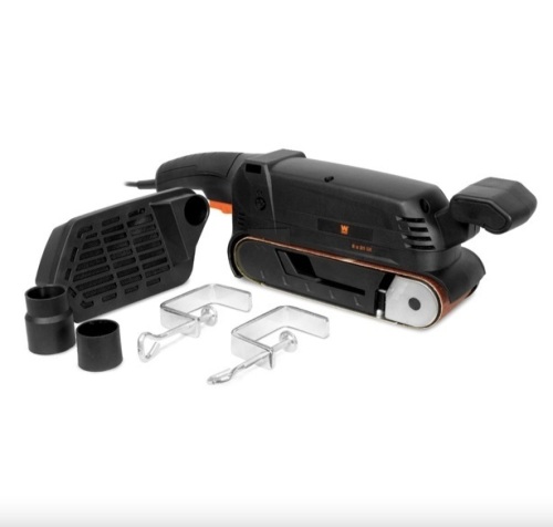 7-Amp 3-by-21-Inch Variable Speed Combination Handheld and Benchtop Belt Sander - Lot 463