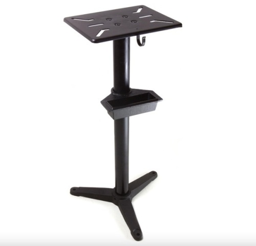 Cast Iron Bench Grinder Pedestal Stand with Water Pot - Lot 476