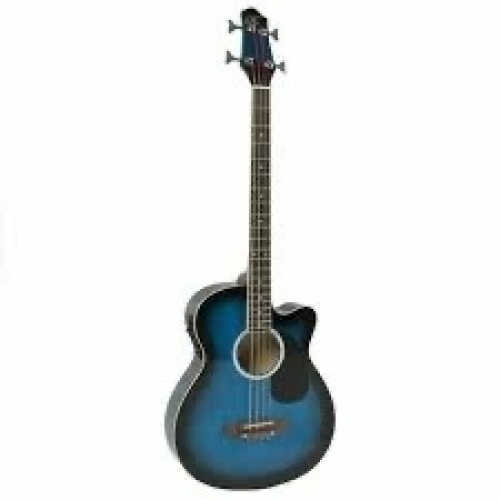 Acoustic Electric Bass Guitar w/ Equalizer, Truss Rod - Lot 2535