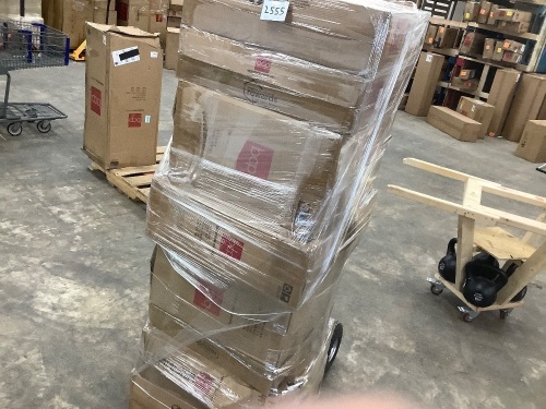 Stack of Various Umbrella Bases - Lot 2555