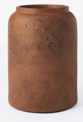 Tall Rustic Brown Vase - Threshold - Studio McGee - Lot 2562