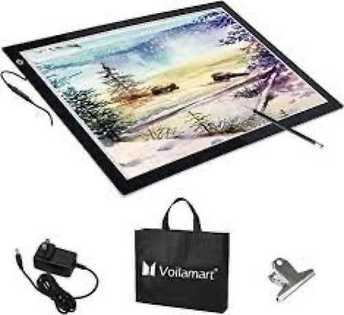 Voilamart A2 LED Tracing Board Light Box Light Pad Illumination Light Panel - Lot 2568