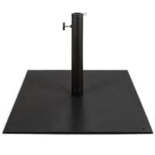 Steel Umbrella Base, Patio Stand w/ Tightening Knob & Anchor Holes - 38.5lb - Lot 2605