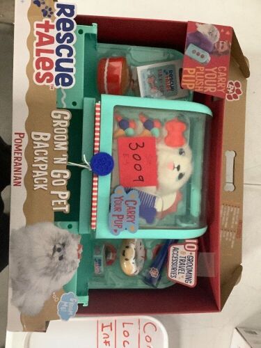 Rescue Tales Groom N Go Backpack - Lot 3009
