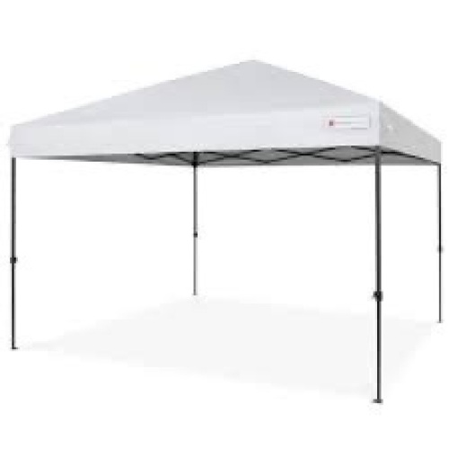 One-Person Setup Instant Pop Up Canopy w/ Wheeled Bag - 10x10ft - Lot 3654