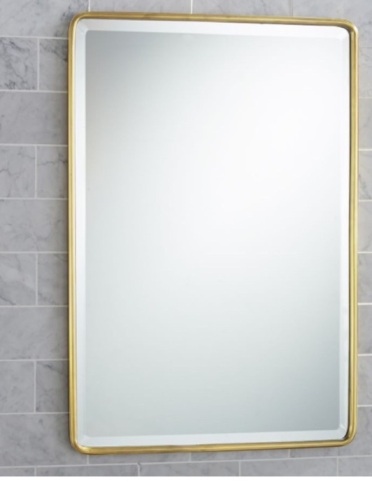 Vintage Rounded Rectangular Recessed Medicine Cabinet, Like New, Retail - $349 - Lot 8