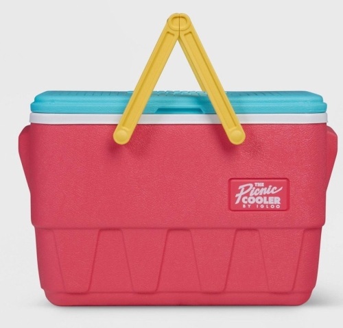 Igloo Picnic Basket 25gt Cooler - Watermelon, Like New, Retail - $54.99 - Lot 79