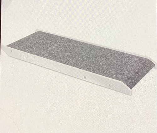 Internet's Best Adjustable Pet Ramp - Small Dog, Cats, orPuppies - Decorative Wooden Folding Dog Ramp for CouchBed Car - White 16", Like New, retail - $54.24 - Lot 114