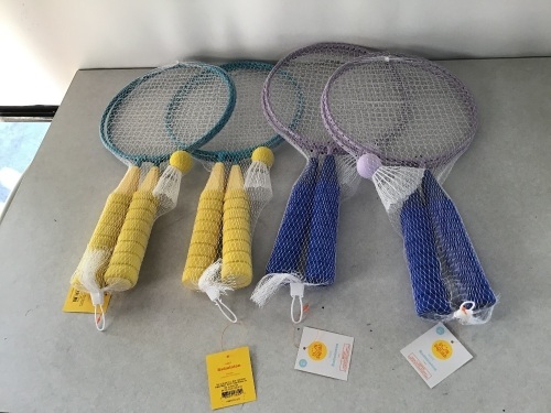 Sun Squad, Badminton set, LOT of 4, New - Lot 140