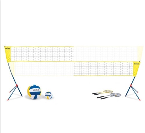 Beyond Outdoors Standard Volleyball/Badminton Set, Like New, Retail - $59.99 - Lot 147
