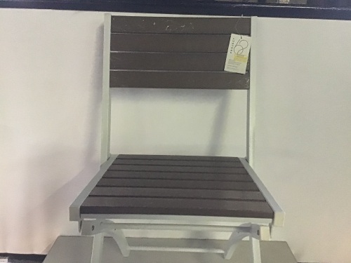 Project 62, Bryant Folding Patio Bistro Chair, Like New, Retail - $39.99 - Lot 190