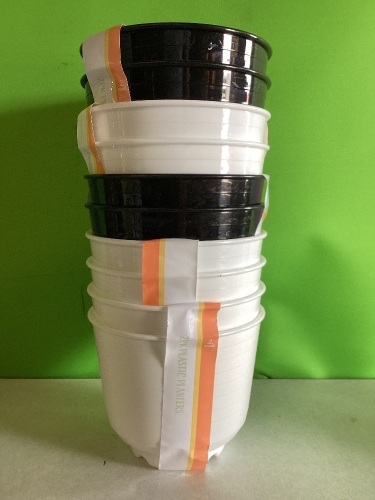 2 PK , Small Planters, LOT of 5 , New, Retail - $5 - Lot 245