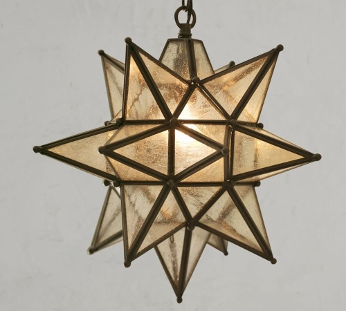 Pottery Barn , Olivia Outdoor Pendant, Like New, Retail - $199 - Lot 250