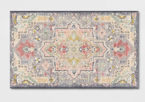 2'3"x3'g" Zebrina Medallion Persian Style Printed Accent Rug- Opalhouse, Like New, Retail - $30 - Lot 262