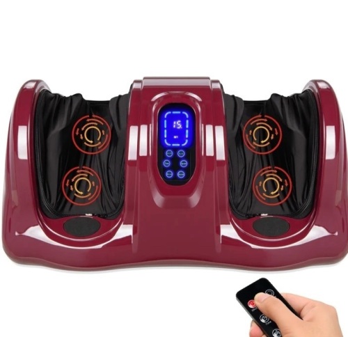 Therapeutic Foot Massager w/ High Intensity Rollers,Remote, 3 Modes, Like New, Retail - $79.99 - Lot 265