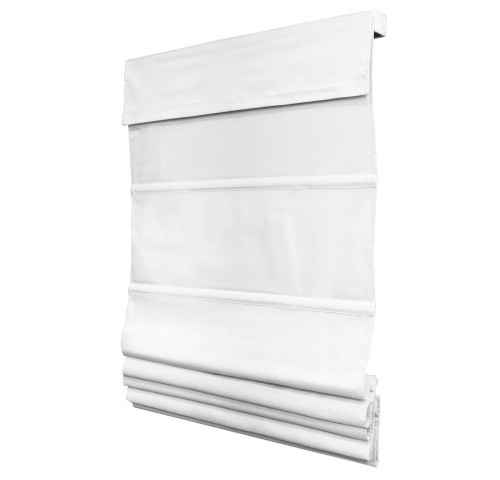 1pc 39" x64" Blackout Cordless Roman Window Shade GrayLumi Home Furnishings, Like New, retail - $75.99 - Lot 267