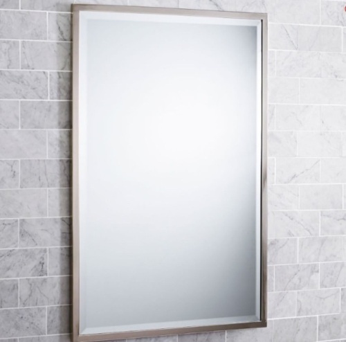Kensington Rectangular Mirror with D-Ring Mount, Like New, Retail - $399 - Lot 276