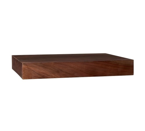 Brighton Floating Shelf, Walnut, 18" x14", Like New, Retail - $129 - Lot 287