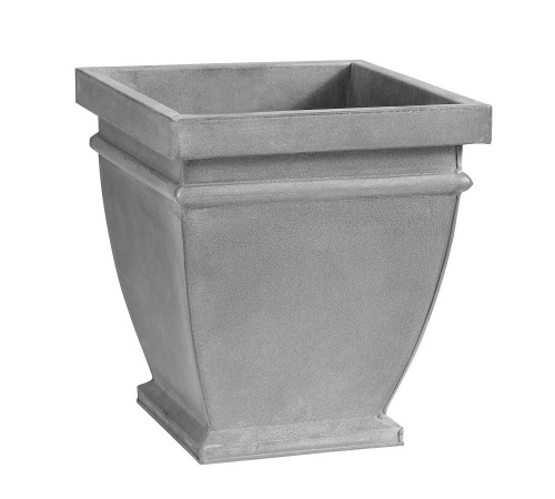 Pottery Barn, Greyzon Planter Zinc Medium, Like New, Retail - $99 - Lot 300