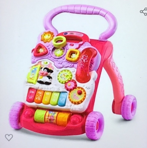 Tech Sit-to-Stand Learning Walker (Frustration FreePackaging), Pink, Like New, Retail - $39.99 - Lot 308
