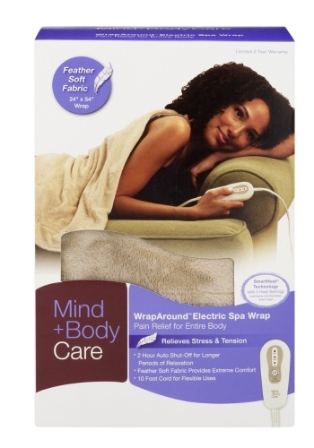 Mind+Body Care WrapAround Electric Spa Wrap, 1.0 CT, New, Retail - $33.89 - Lot 352