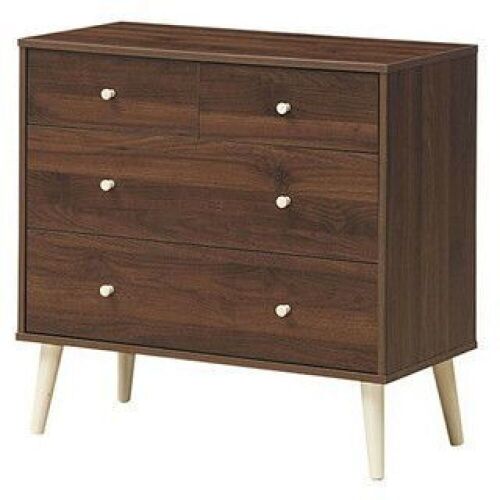 4-Drawer Dresser with Rail - Lot 92