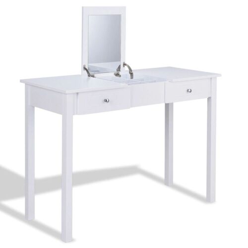 Vanity Dressing Table with Mirror and 2 Drawers - Lot 103