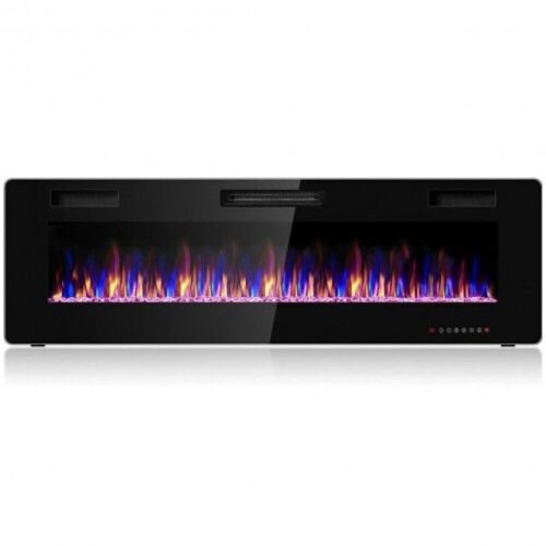60" Recessed Ultra Thin Mounted Electric Fireplace - Lot 136