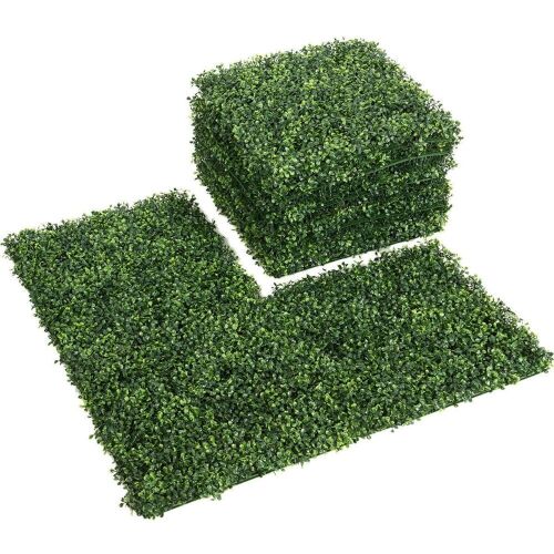 12-Piece 20"x20" Artificial Plant Wall Panel - Lot 226
