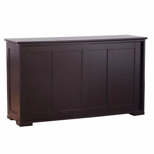Storage Cabinet with Wood Sliding Door - Lot 238