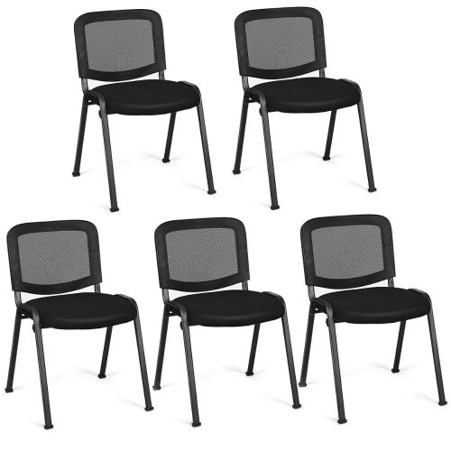 Set of (5) Mesh Back Office Conference Chairs - Lot 241