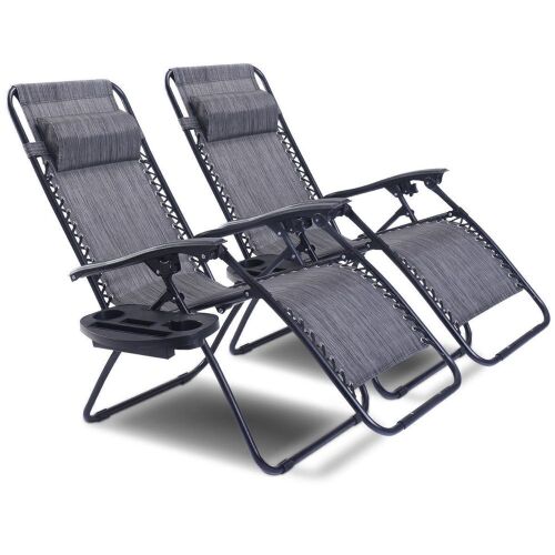 Set of (2) Folding Lounge Chairs - Lot 431