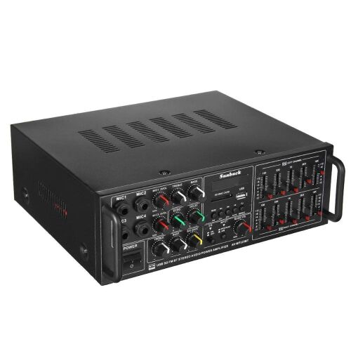 220V 2000W 4-Channel Audio Amplifier - Sunbuck AV-MP325BT - Lot 815