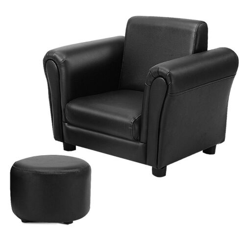 Kids Single Sofa with Ottoman - Lot 845