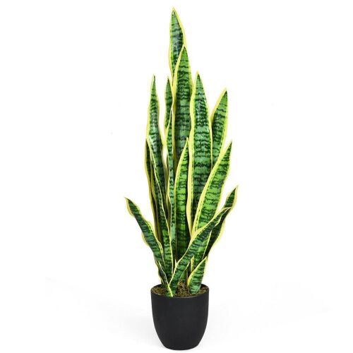 35.5" Artificial Snake Plant - Lot 969